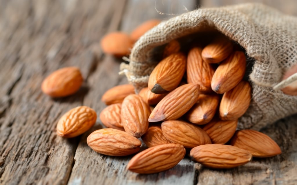 Almonds Vitamin E's Embrace